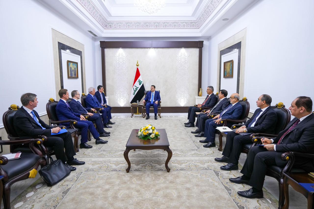 السوداني يستقبل الرئيس التنفيذي لشركة لوك أويل ويبحث معه استقرار إنتاج النفط