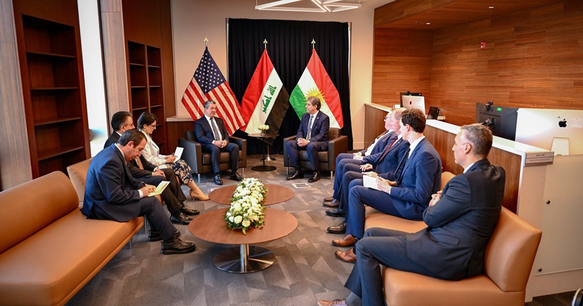 بارزاني يستقبل نائب وزير الخارجية الأمريكي ويبحثان تعزيز العلاقات ومرحلة ما بعد الانتخابات