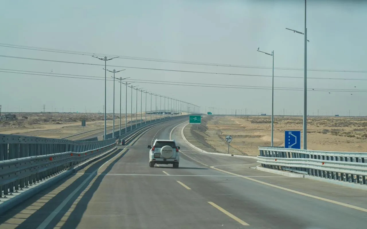 السوداني يفتتح المقطع الأول من طريق التنمية