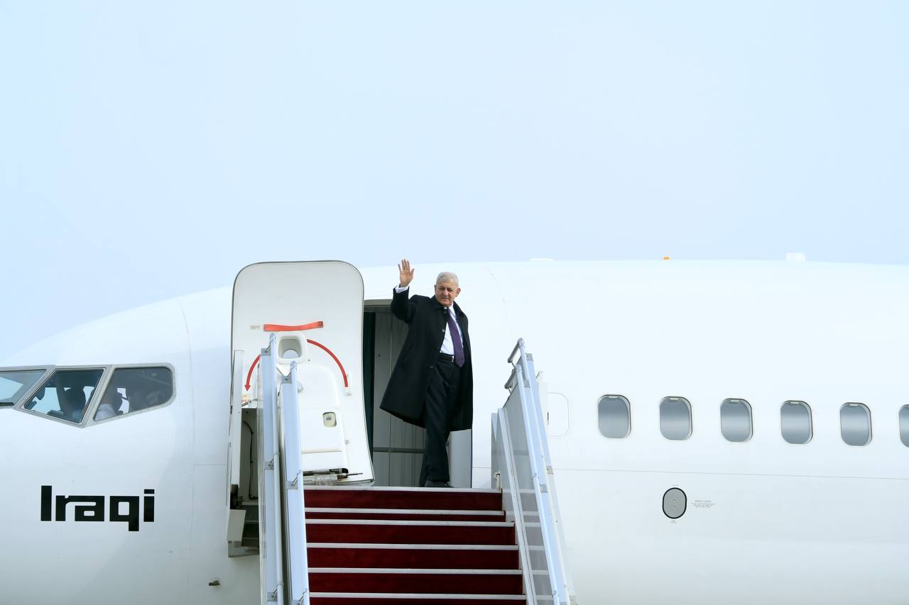 رئيس الجمهورية يغادر إلى تركمانستان لحضور منتدى السلام الدولي