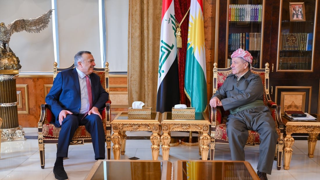 الكربولي وبارزاني يبحثان مسارات الالتزام بالاستحقاقات الدستورية