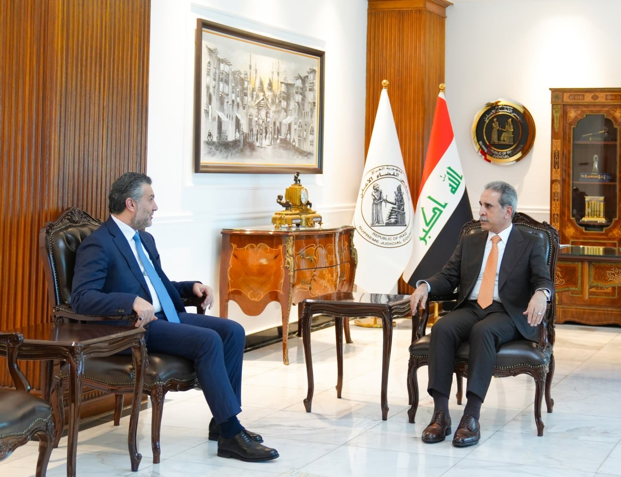 القاضي زيدان: حرية التعبير عن الرأي مكفولة دستورياً