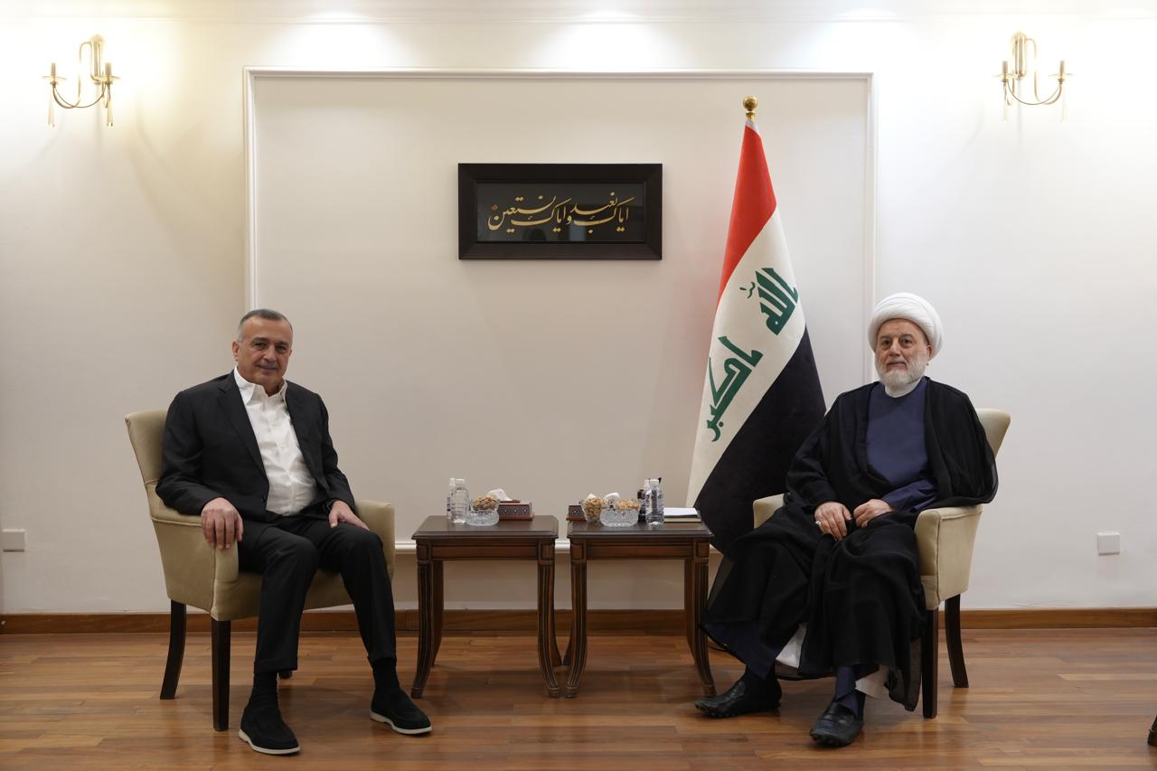 رئيسا حزب الحل جمال الكربولي والمجلس الإسلامي الأعلى همام حمودي يناقشان مسار تشكيل البرلمان والحكومة المقبلة