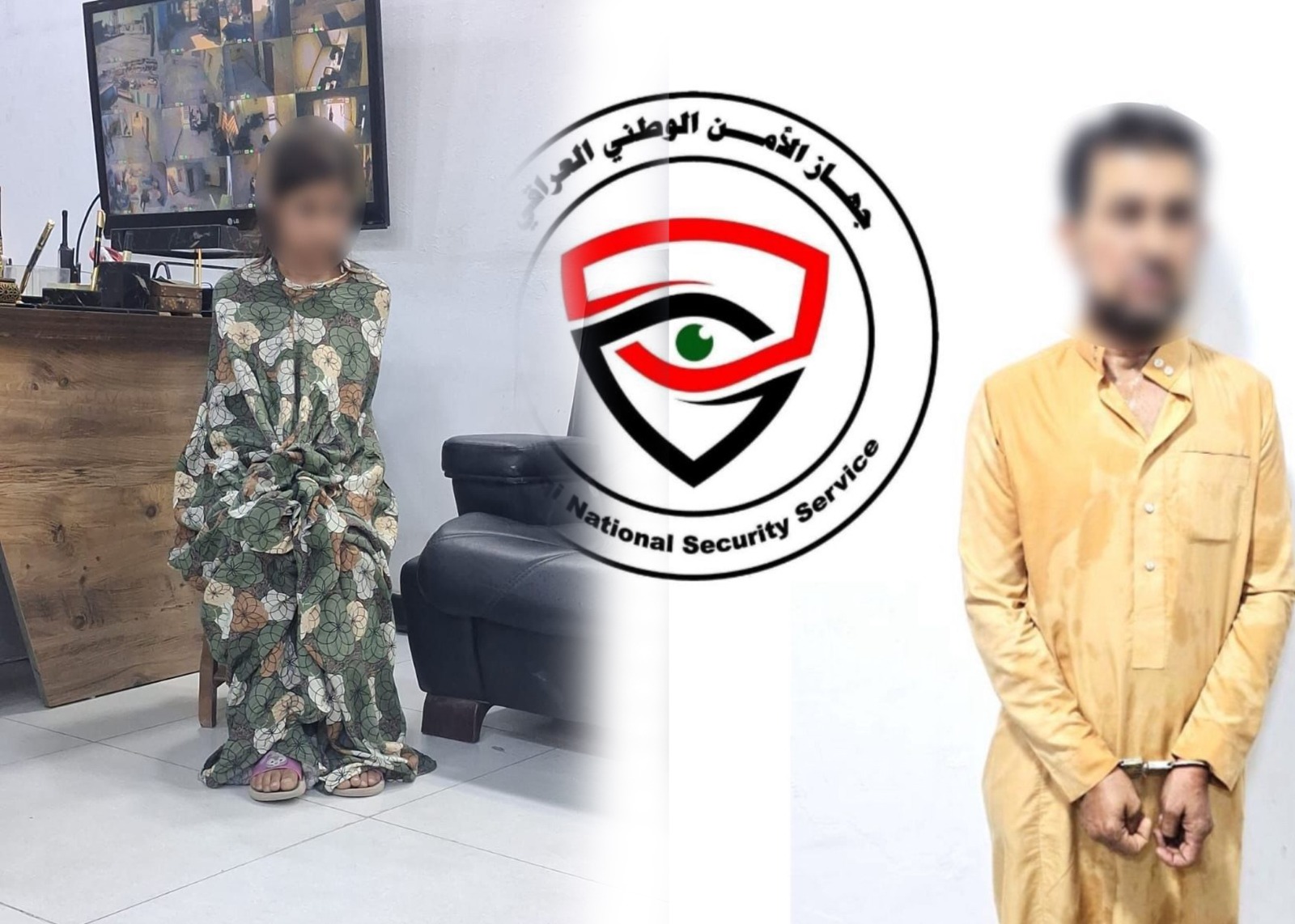 بعد انتشار مقطع فيديو لأب يعنّف ابنته بوحشية ..  جهاز الأمن الوطني يعتقله في بغداد