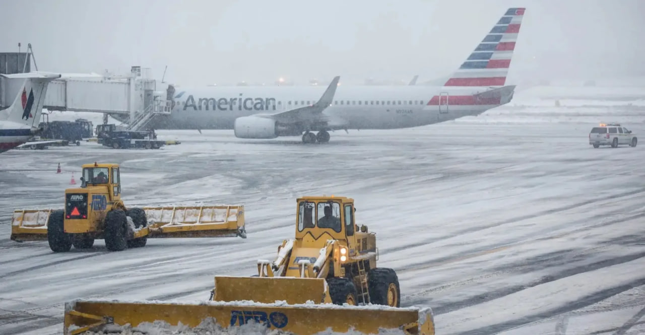 إعلان الطوارئ في 18 ولاية أميركية مع اقتراب عاصفة شتوية قوية وإلغاء آلاف الرحلات