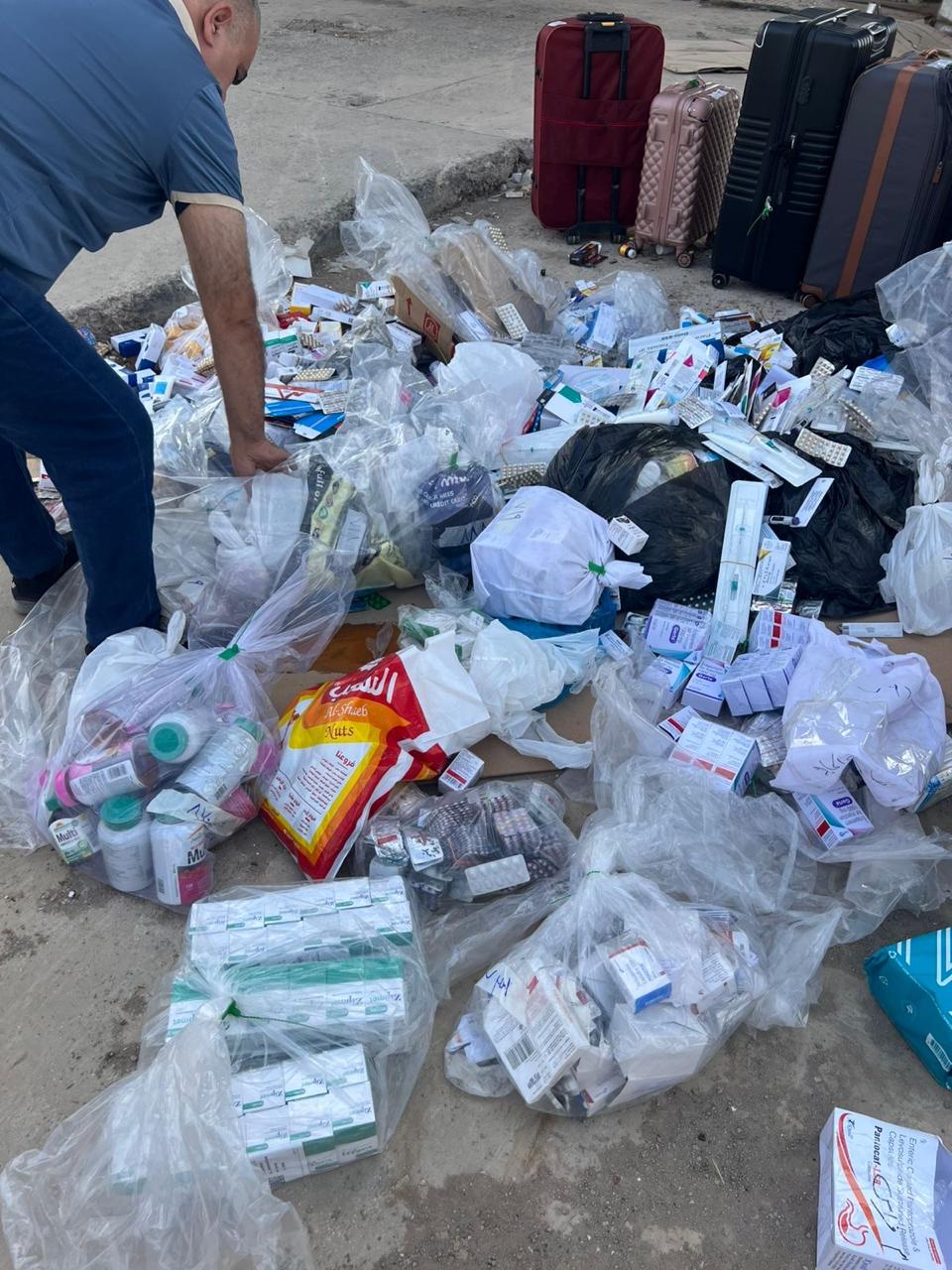 الكمارك: إحباط محاولة تهريب في كمرك سفوان وإتلاف أدوية غير مرخّصة بمطار بغداد 