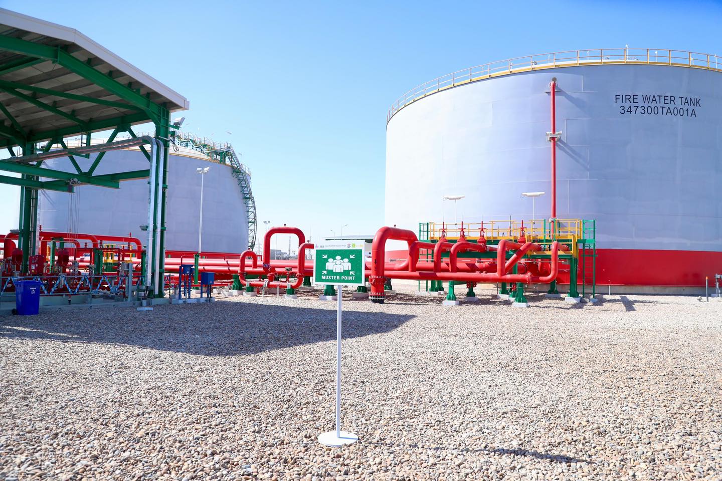 النفط: مشروع توسعة محطة عزل الغاز "زبير - مشرف" سيزيد من انتاجية الطاقة الكهربائية