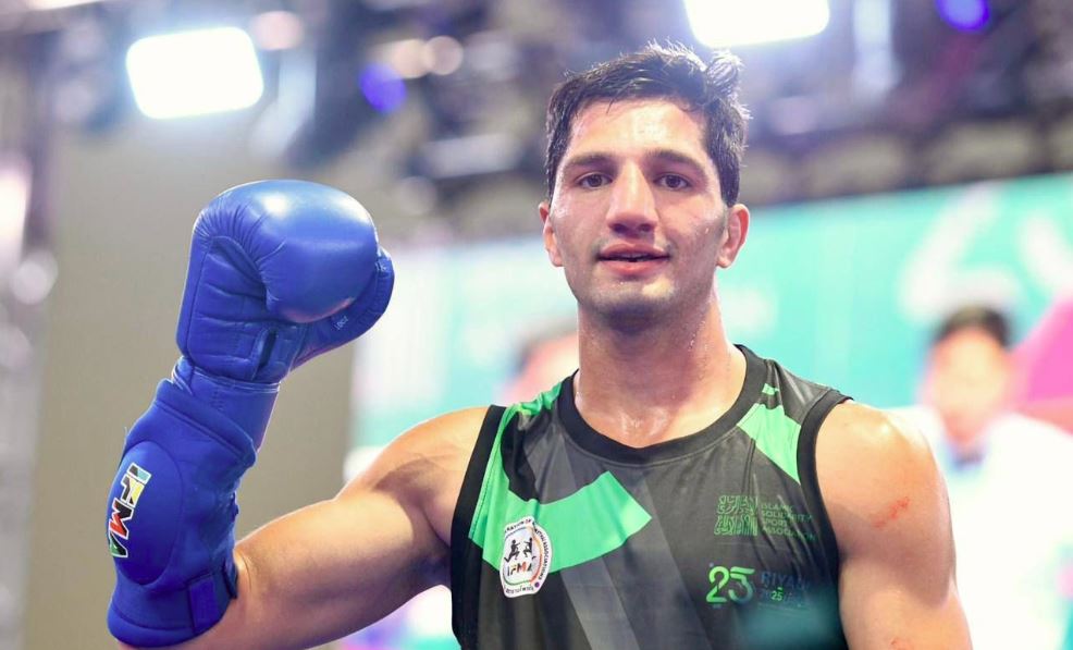 لاعب العراق "للمواي تاي" مصطفى التكريتي يتأهل الى نصف نهائي دورة ألعاب التضامن الاسلامي