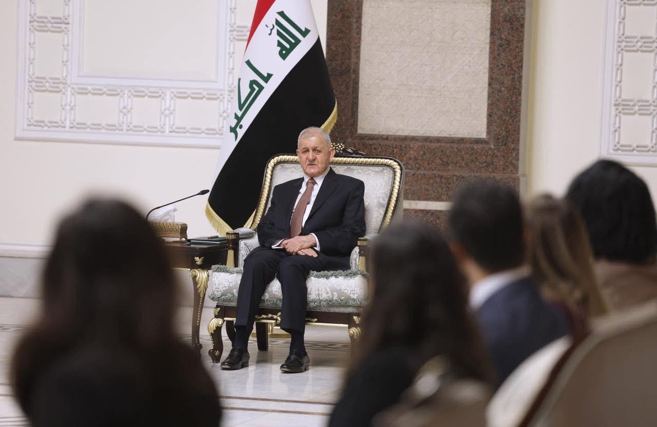 رئيس الجمهورية: العراق حريص على نزاهة الانتخابات وتمكين المراقبين الدوليين من أداء مهامهم 