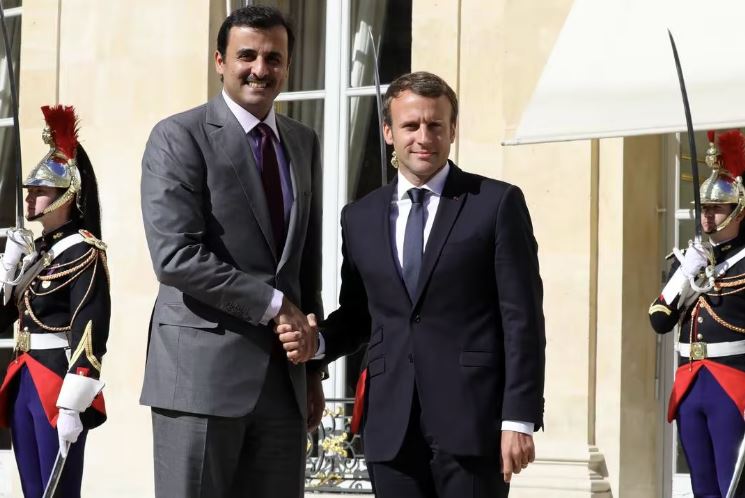 قطر وفرنسا تؤكدان تعزيز التعاون وخفض التصعيد في المنطقة