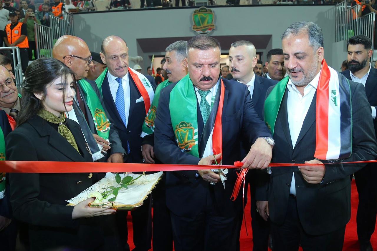 نادي الشرطة يفتتح ملعب "القفص" بعد 14 عاماً من الانتظار
