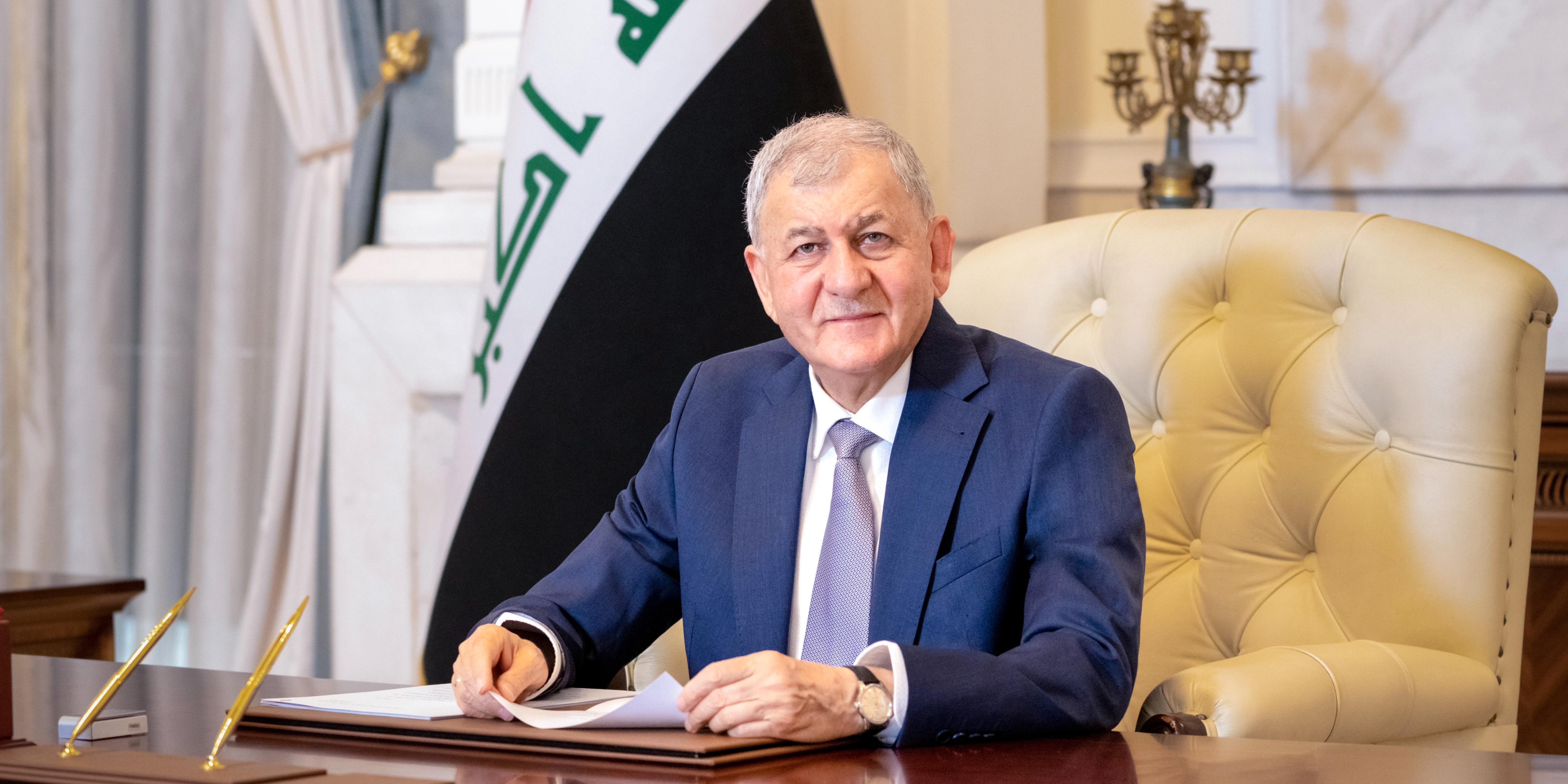 رئيس الجمهورية يستقبل السفير السعودي ويؤكد أهمية تطوير آفاق التعاون المشترك بين العراق والسعودية