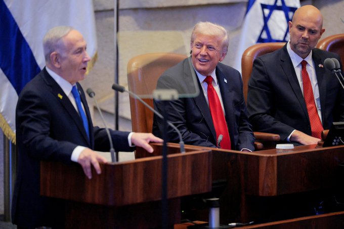 نتنياهو لترمب: أعظم صديق حظيت به إسرائيل وأول شخص غير إسرائيلي أرشحه لجائزة إسرائيل