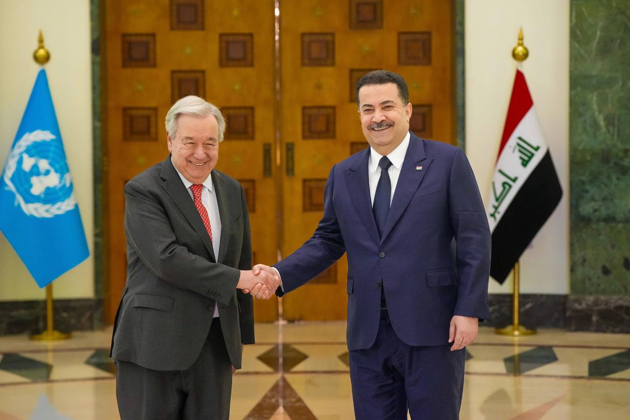 غوتيريش من بغداد: العراق بلد مستقر ويتجاوز إرث الإرهاب بنجاح الانتخابات البرلمانية