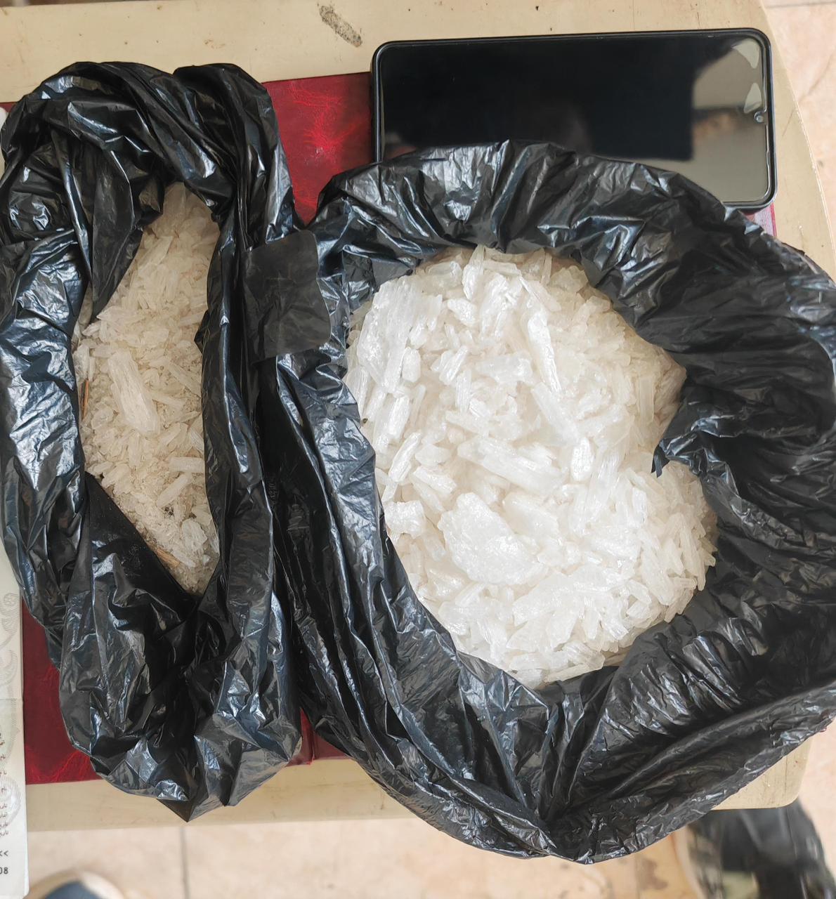 ضبط مسافر أجنبي بحوزته مادة الكرستال المخدرة في منفذ الشلامجة  