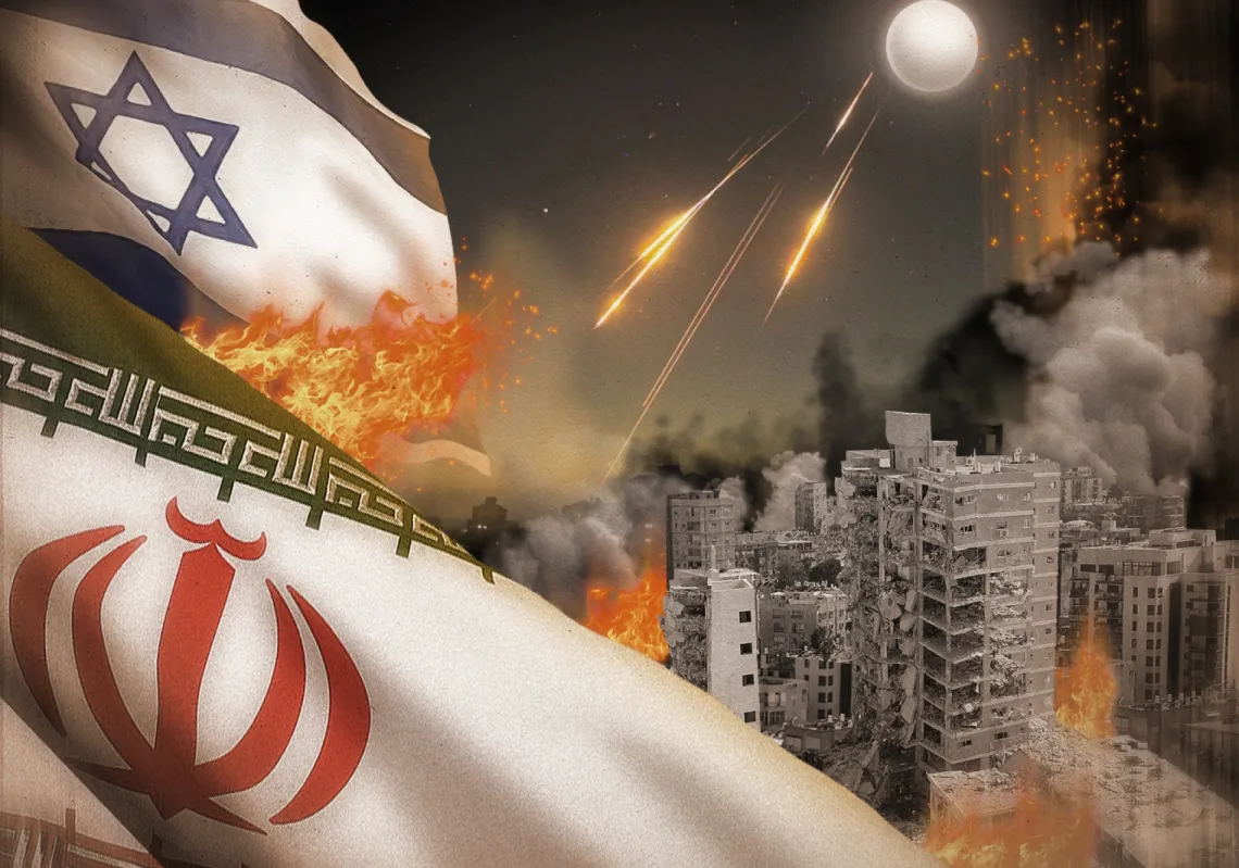 التصعيد يتجدد فجر الخميس: تبادل صاروخي وغارات بين إيران وإسرائيل يمتد إلى لبنان