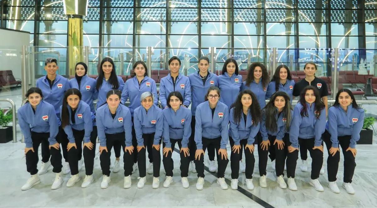 منتخب العراق للسيدات يغادر إلى جدة للمشاركة في بطولة غرب آسيا