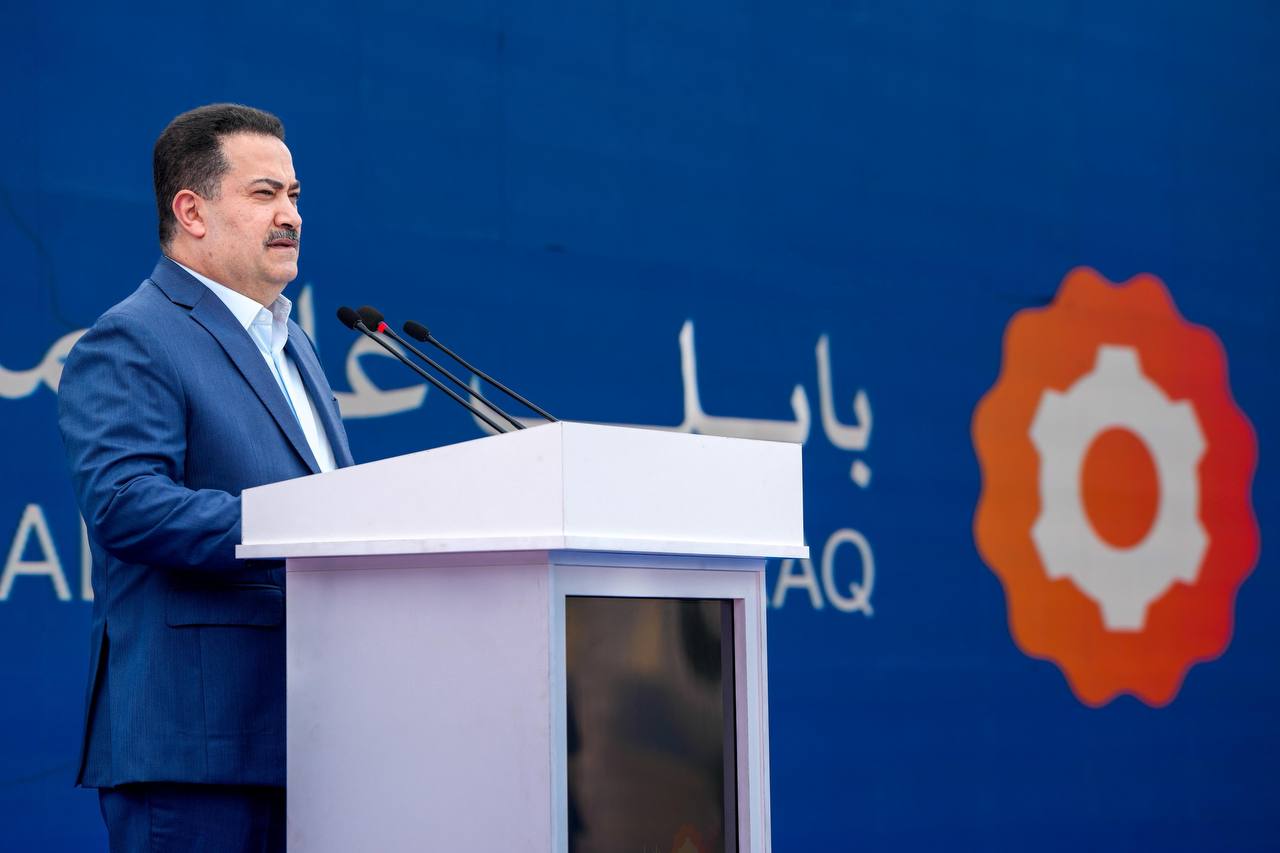 السوداني يعلن بابل "عاصمة الصناعة العراقية" ويكشف عن طفرة إنتاجية وطنية