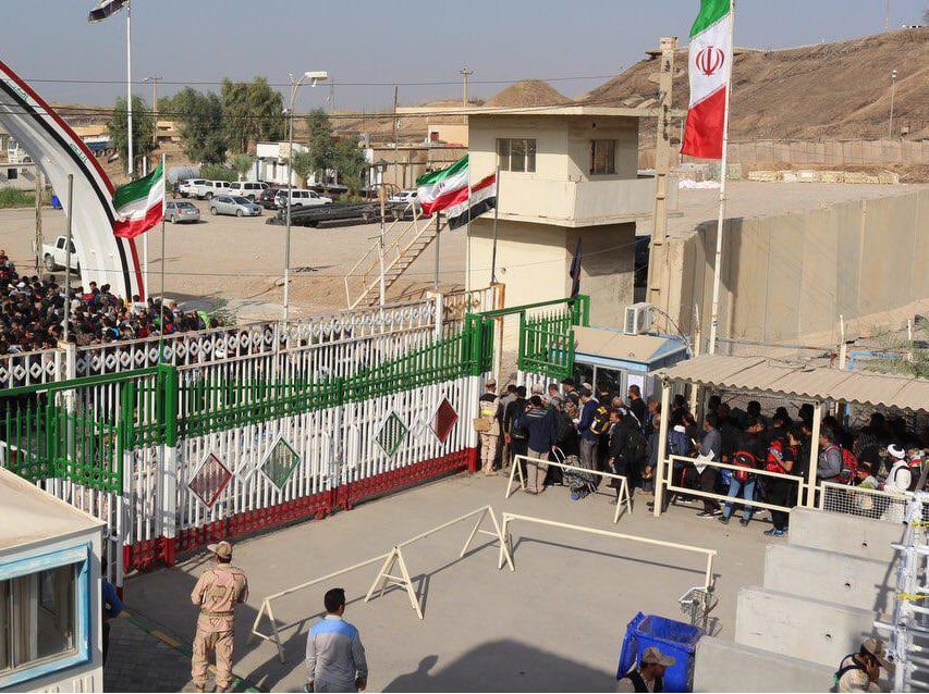 إيران: أكثر من 2.7 مليون زائر عبروا الحدود الـ 7 مع العراق 