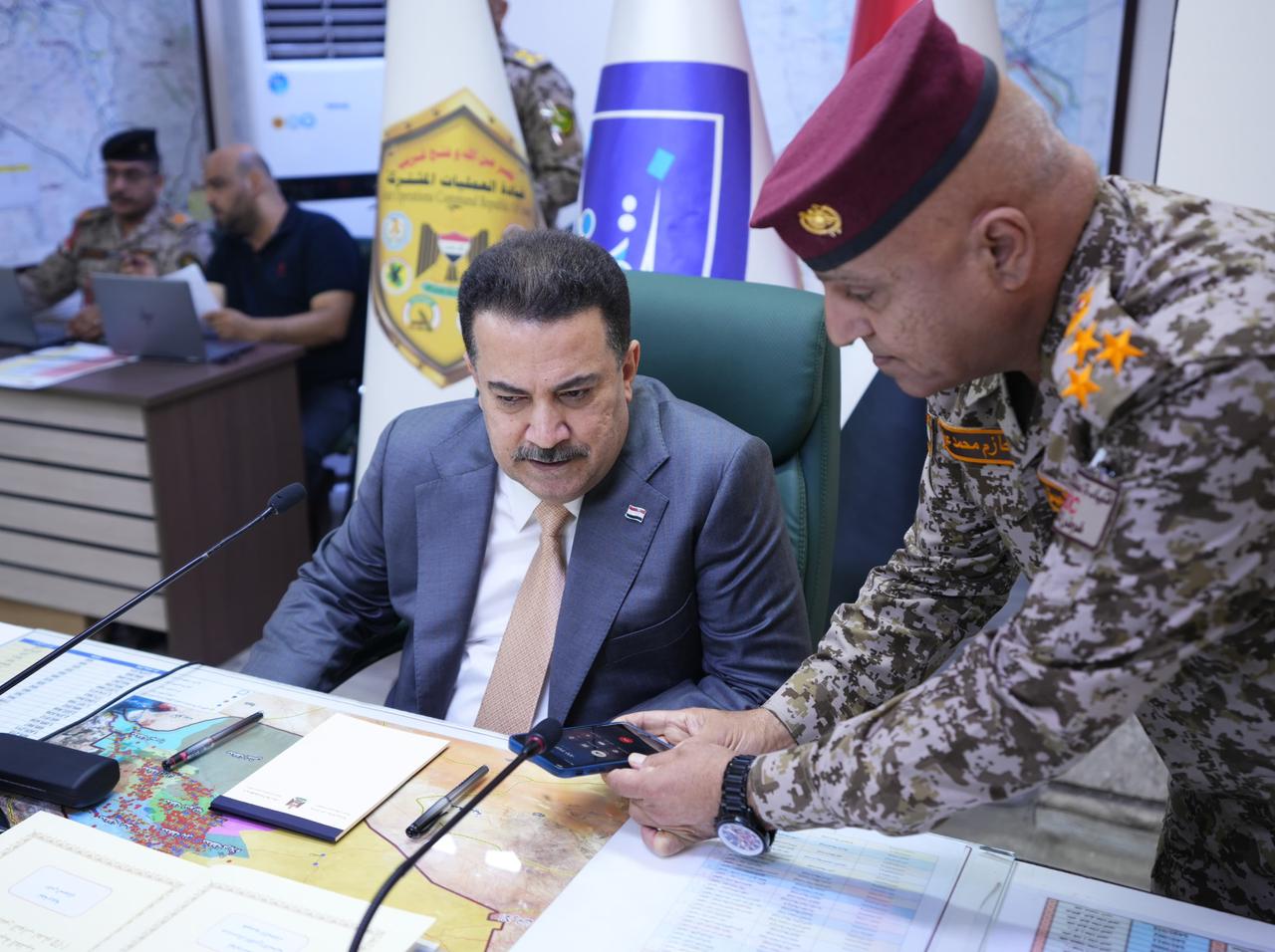 السوداني يوجه الأجهزة الأمنية بتسهيل وصول المواطن للمراكز الانتخابية وأداء حقه في التصويت 