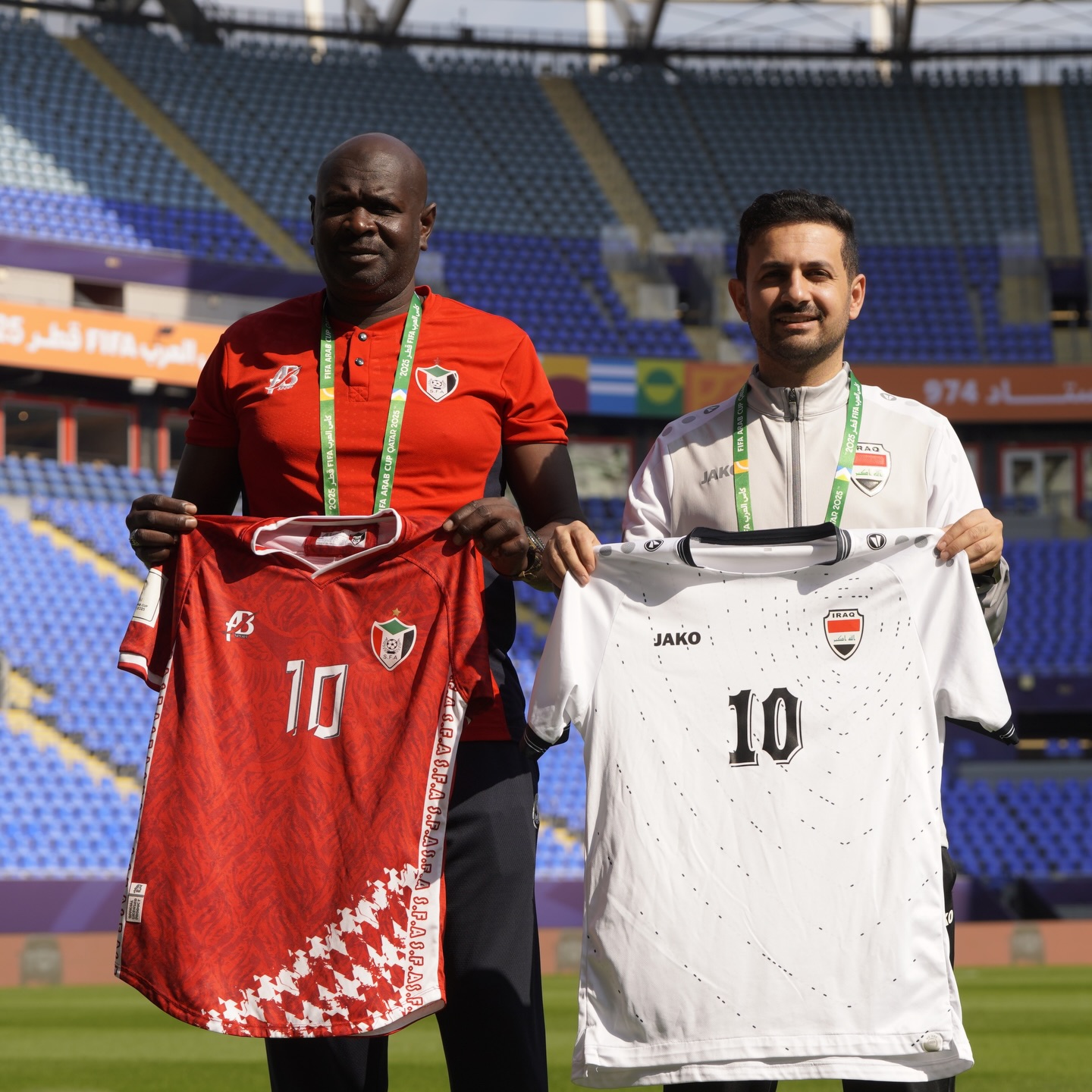 الاتحاد العراقي: المنتخب الوطني بالقمصان البيضاء في مواجهة السودان غدا السبت