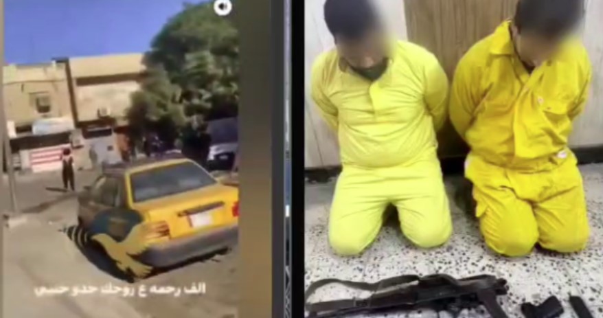 دل عليهما مقطع فيديو ..  شرطة الكرخ تعلن القبض على متهمين بحادثة إطلاق نار
