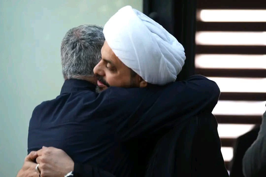 العامري يستقبل الخزعلي ويتبادلان التهاني بنجاح الانتخابات النيابية