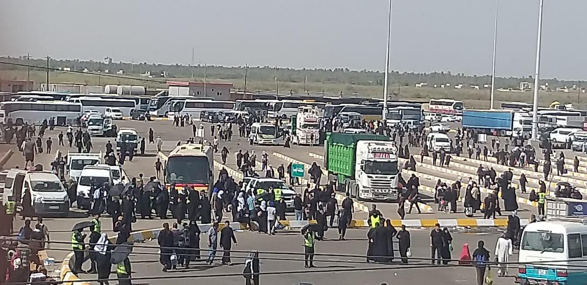 التفويج العكسي يسير بانسيابية  ..  النقل: نتعرض الى حملة من بعض الصفحات