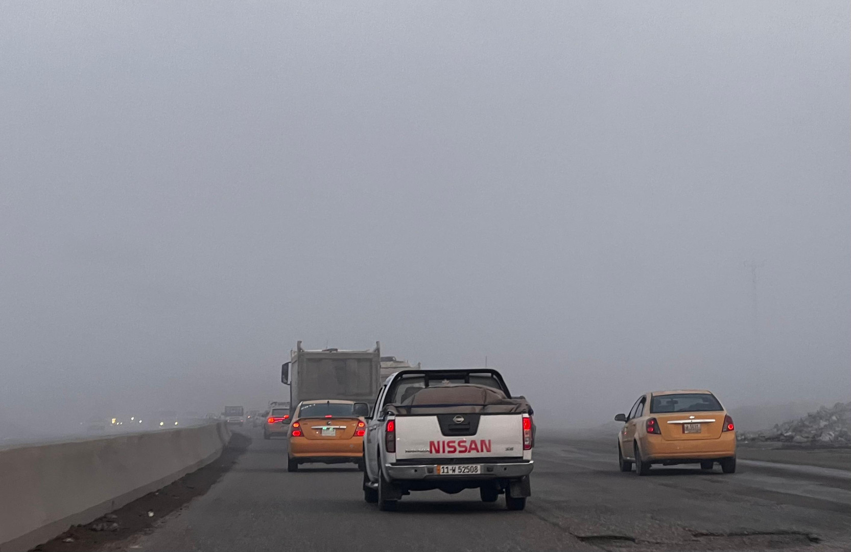 الأنواء الجوية: ارتفاع قليل بدرجات الحرارة مع زخات مطرية وتشكل الضباب