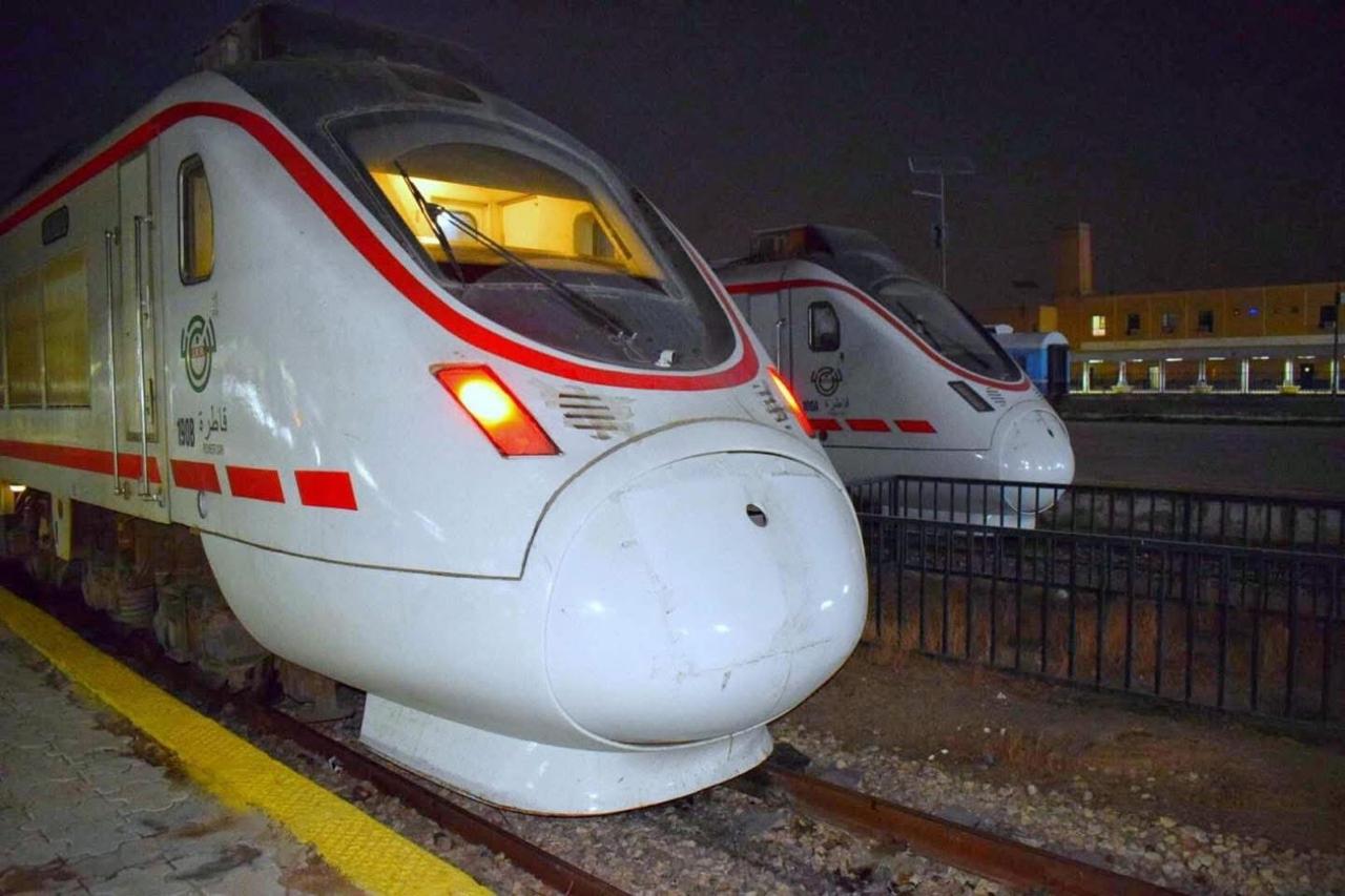 السكك تعلن إيقاف رحلات القطارات ابتداءً من الإثنين واستئنافها الخميس المقبل