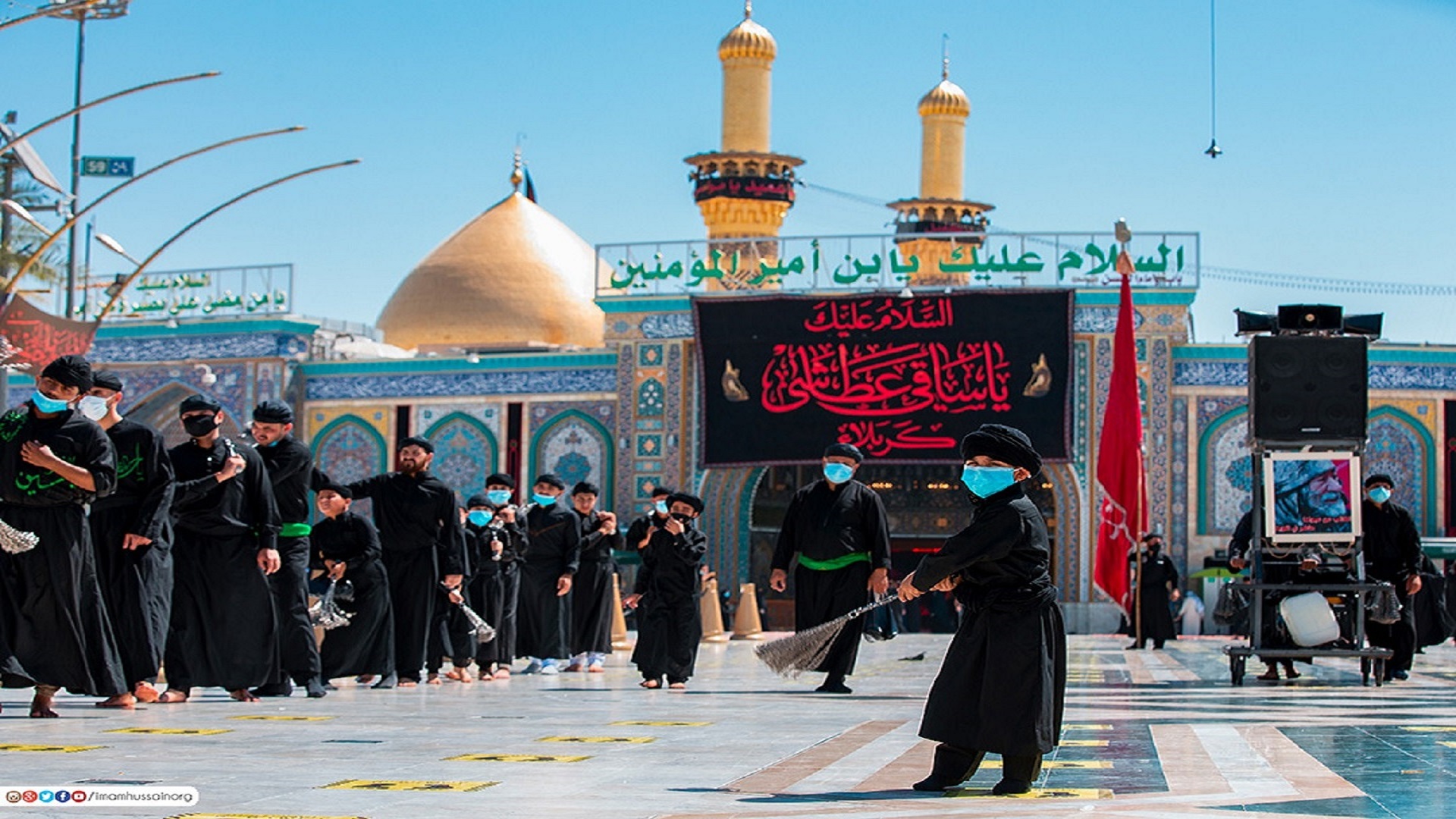 العتبة الحسينية ترد على تصريحات انتقدت اداء الحكومة خلال زيارة الاربعين