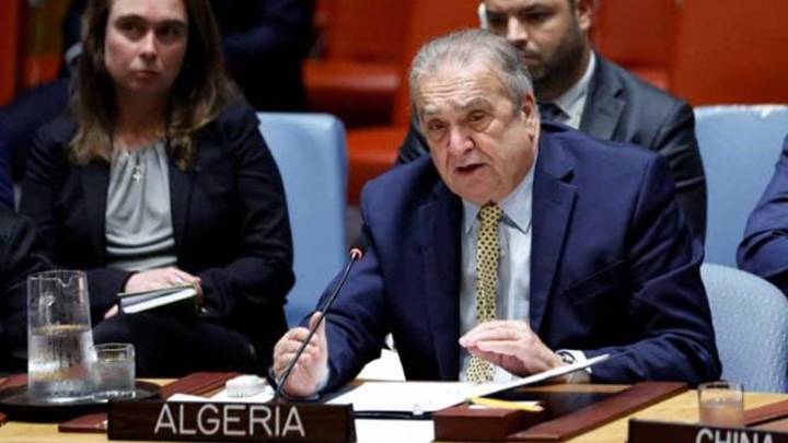   مندوب الجزائر بمجلس الأمن: الاحتلال الإسرائيلي غير معني بالسلام