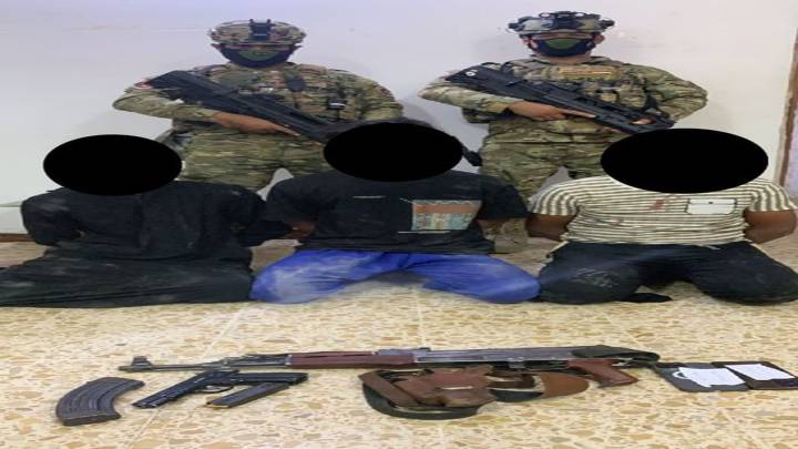 القبض على 3 متهمين بحوزتهم أسلحة غير مرخصة في واسط