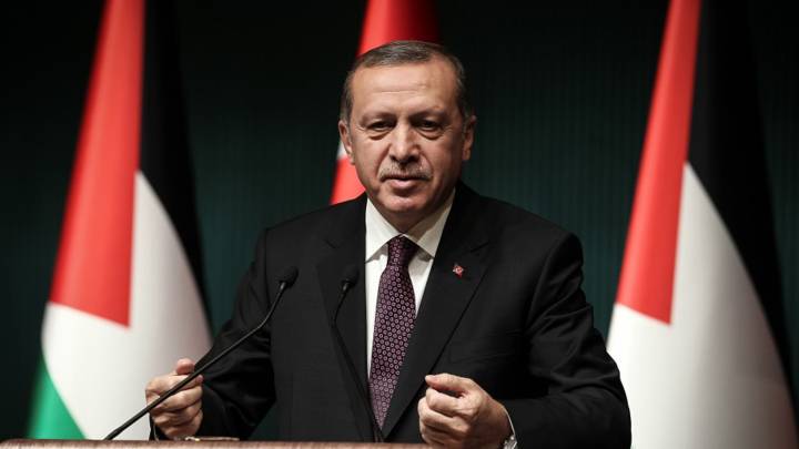 أردوغان يدعو لوقف الاعتداءات الإسرائيلية والاعتراف بدولة فلسطين
