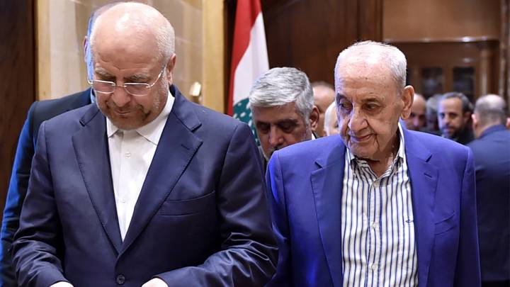 رئيس البرلمان الإيراني يكشف عن فحوى رسالة "خامنئي" ويؤكد: سنبقى داعمين للبنان
