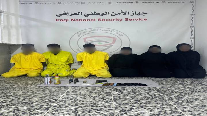 الامن الوطني يعلن اعتقال شبكة ابتزاز ودعارة وتجارة مخدرات في البصرة