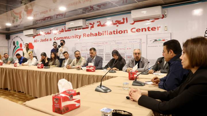  الأعرجي ووزيرة الهجرة يتابعان الأوضاع الخدمية بمركز الجدعة للتأهيل النفسي في نينوى