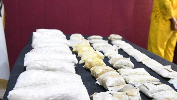 خلال  24 ساعة ..  ضبط 98 كيلو غراماً من المخدرات بعمليات نوعية في 5 محافظات