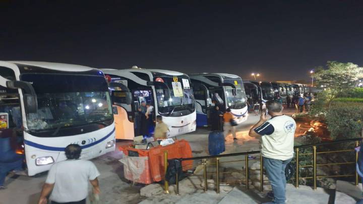 الشركة العامة لنقل المسافرين: نقلنا 5,754 ضيفاً لبنانياً  من منفذ القائم 