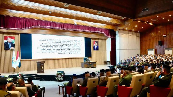       الشمري يترأس مؤتمر صنوف مفاصل وتشكيلات وزارة الداخلية