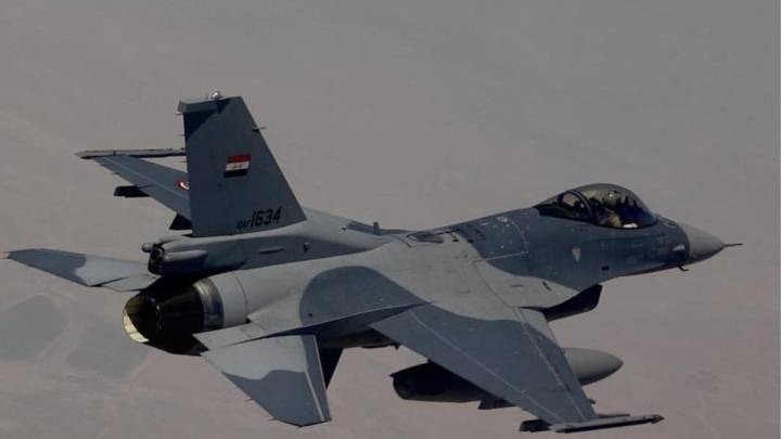 بـ4 ضربات جوية بطائرات الــ F_16    ..  مقتل 8 دواعش بينهم عناصر قيادية في كركوك