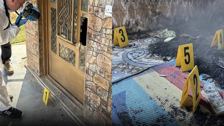 قتل أسرة وحرق منزلها في سامراء  ..  مكافحة إجرام بغداد تقبض على القاتل
