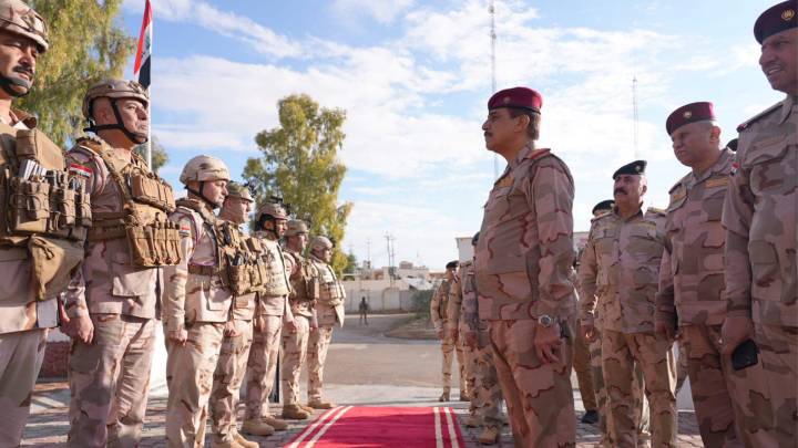 لتعزيز أمن الحدود  ..  يار الله يتفقد الشريط الحدودي من القائم إلى سنجار