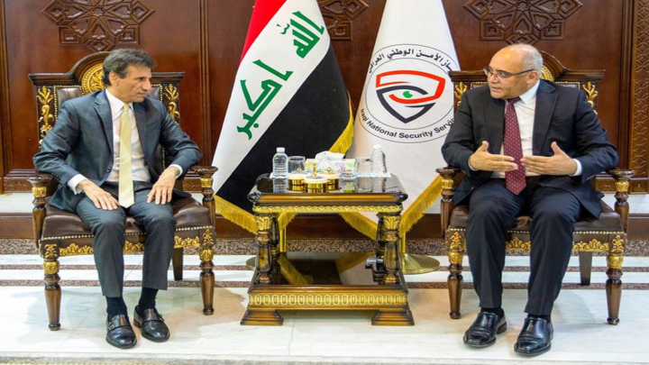 رئيس جهاز الأمن الوطني يبحث مع الممثل الأممي دعم الجهود الحكومية لإعادة النازحين من مخيم الهول
