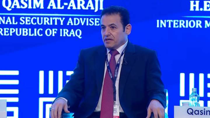 مستشار الأمن القومي قاسم الأعرجي: لن نقبل ان يكون مصير العراق بغير يد الدولة 