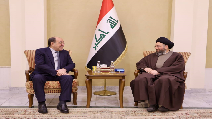المالكي والحكيم يؤكدان ضرورة اتخاذ التدابير اللازمة على الحدود السورية العراقية