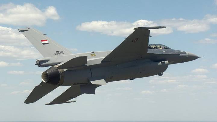 العمليات المشتركة: طيران F-16 ينفذ ضربة جوية ضد معاقل داعش في قاطع صلاح الدين