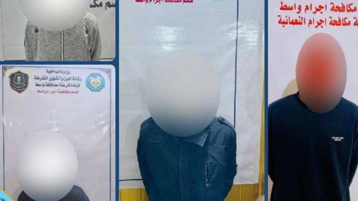 عمليات أمنية في الأنبار وواسط تسفر عن القبض على 17 مطلوباً للقضاء