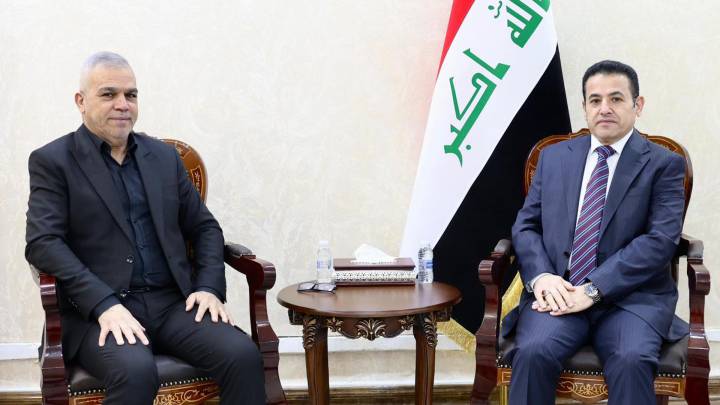 ﻿ملف مخيم الهول وإعادة النازحين محور لقاء الأعرجي ووكيل وزارة الهجرة