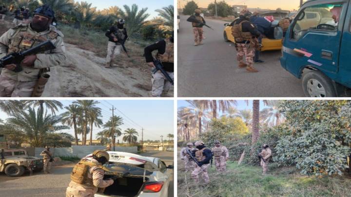 قيادة عمليات بغداد تقبض على 12 مطلوباً بمحيط العاصمة بينهم "داعشي"